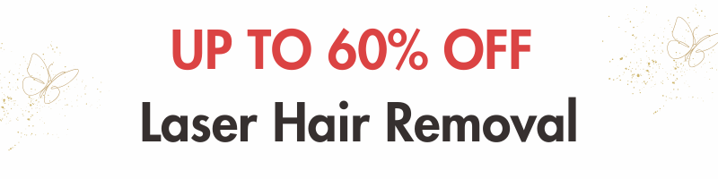 laser hair removal sale 60% off